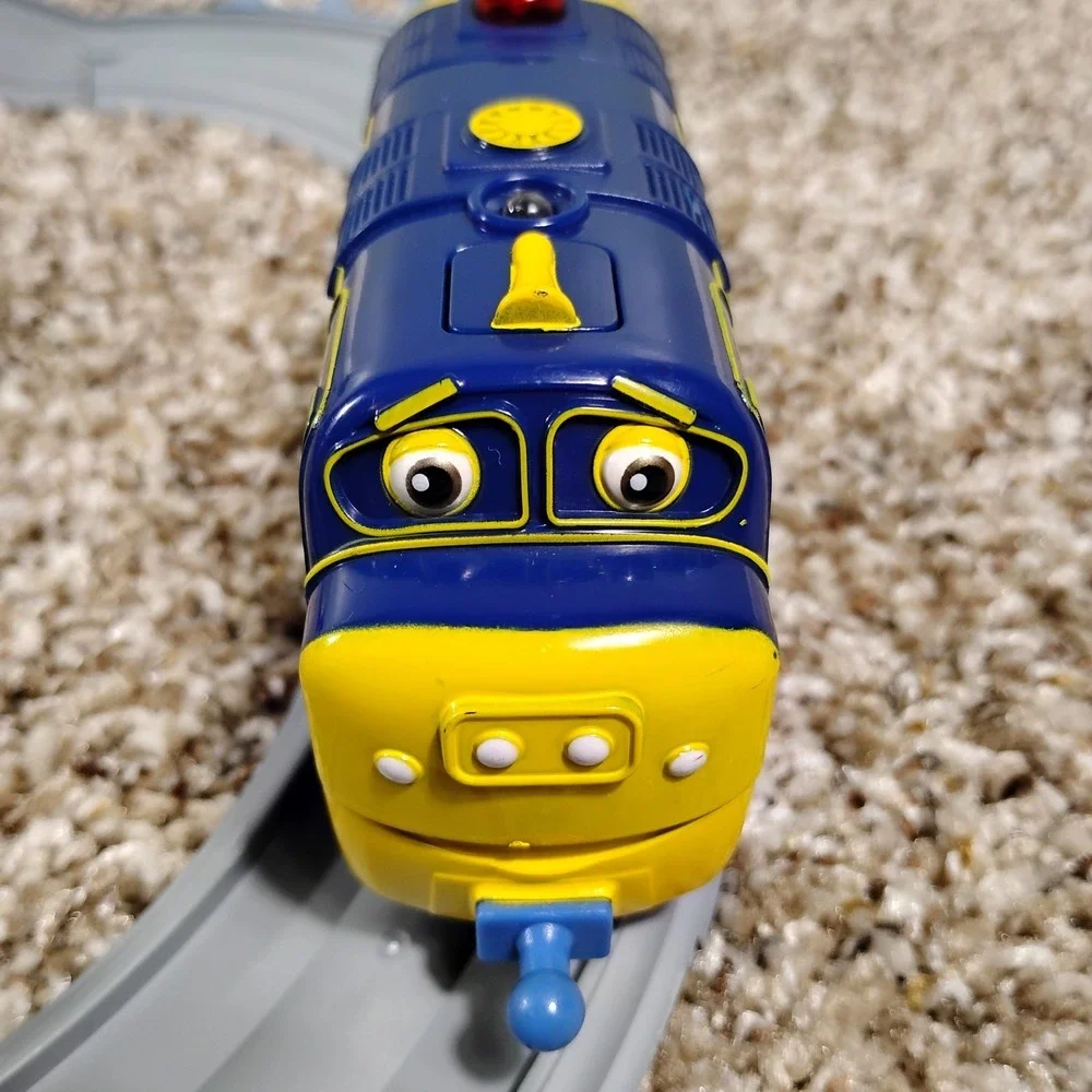 Chuggington Interactive Railway Wash & Fuel Set Complete Brewster READ DESCRIPTI